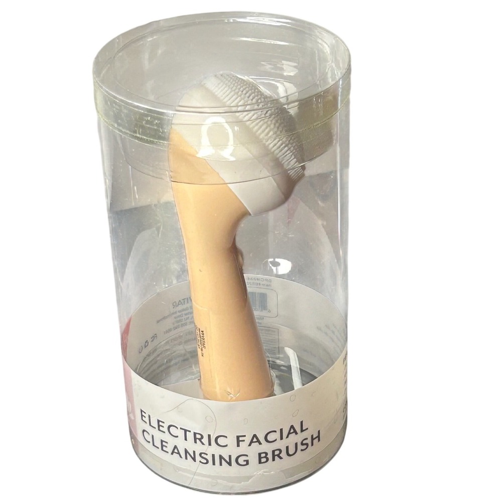 Vivitar Electric‎ Facial Cleansing Brush Silicone Bristles Deep Clean Face Wash